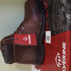 Wolverine Men's Marquette 6 Inch Steel-Toe Work Boots Size 11.5